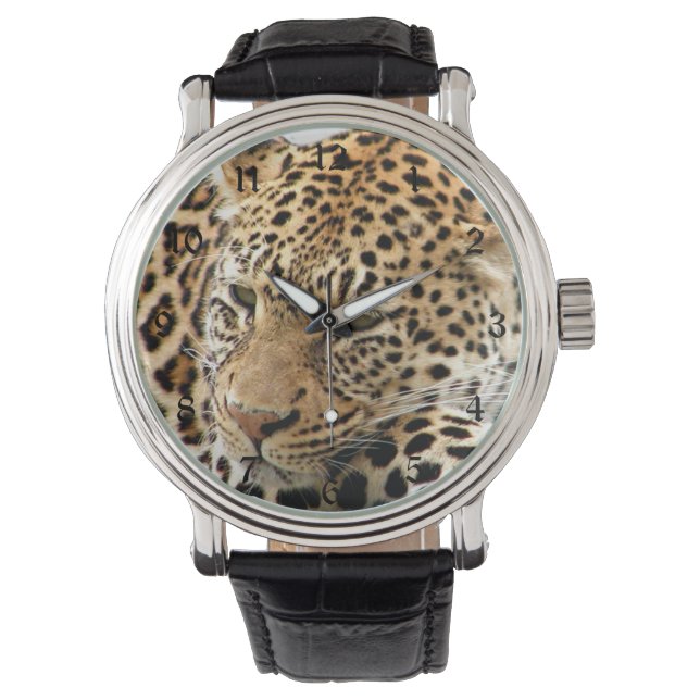 Reloj De Pulsera Leopardo (Anverso)