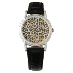 Reloj De Pulsera Leopardo pintado
