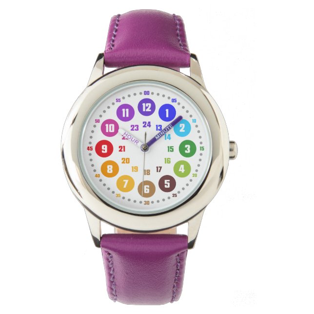 Reloj De Pulsera Lernuhr für Kinder (Anverso)