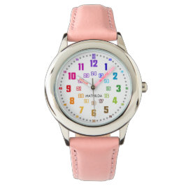 Reloj De Pulsera Lernuhr Kinderuhr Schulanfangsgeschenk