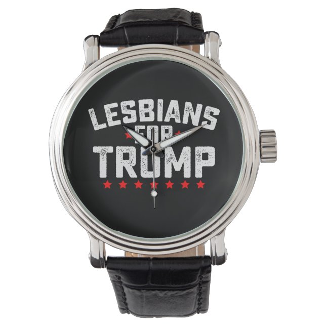 Reloj De Pulsera Lesbianas para las elecciones presidenciales LGBTQ (Anverso)
