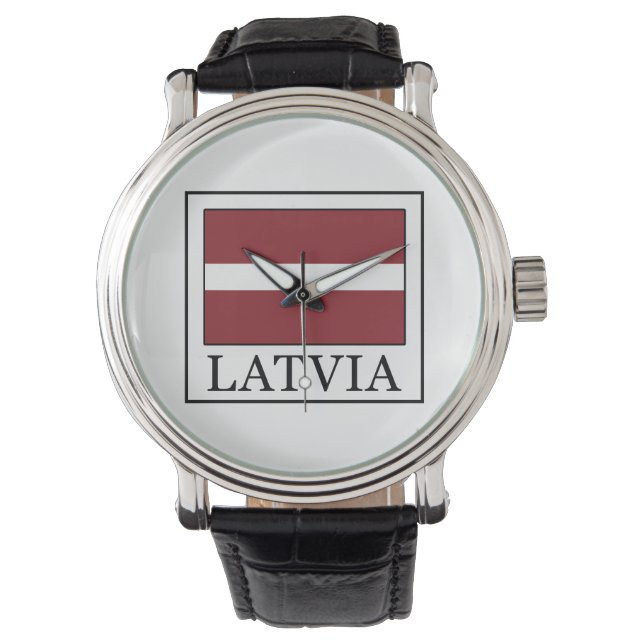 Reloj De Pulsera Letonia (Anverso)