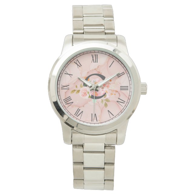 Reloj De Pulsera Letra C (Anverso)