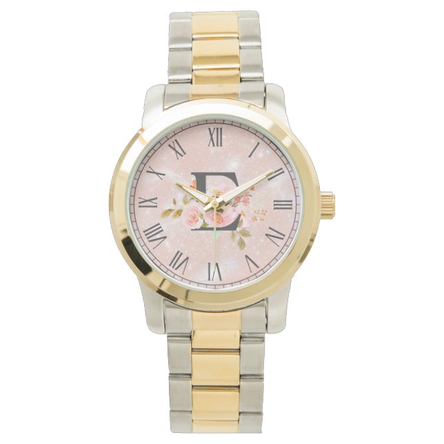Reloj De Pulsera Letra E (Anverso)