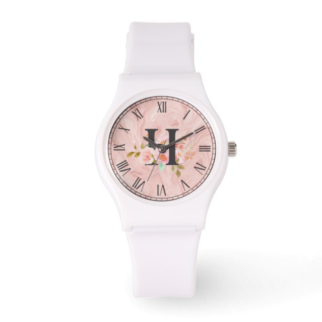 Reloj De Pulsera Letra H (Anverso)