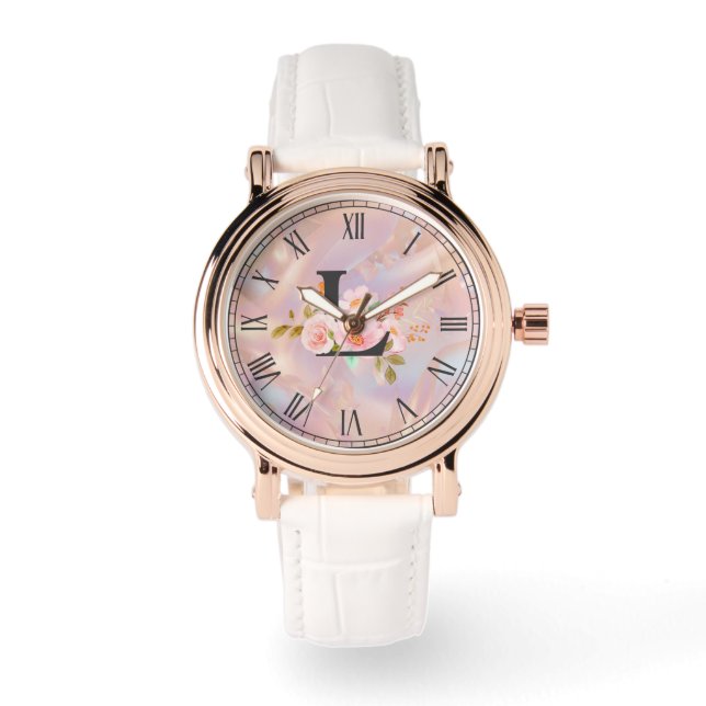 Reloj De Pulsera Letra L (Anverso)
