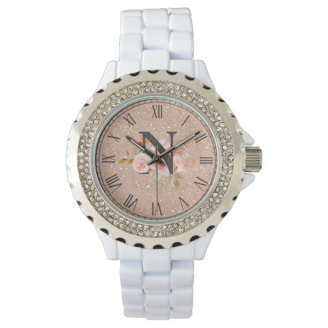 Reloj De Pulsera Letra N (Anverso)