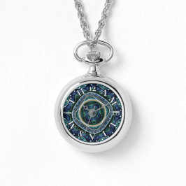 Reloj De Pulsera Letra personalizada Dial Julian Fractal Mandala