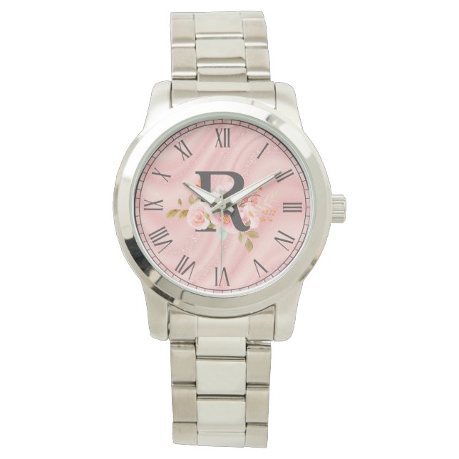 Reloj De Pulsera Letra R (Anverso)