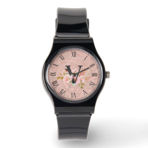 Reloj De Pulsera Letra V