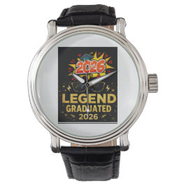 Reloj De Pulsera Leyenda Graduada 2026 Diseño de Graduación Diverti