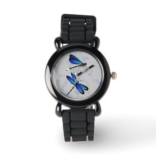 Reloj De Pulsera libélulas azules