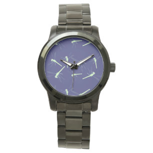 Reloj De Pulsera Libélulas en azul