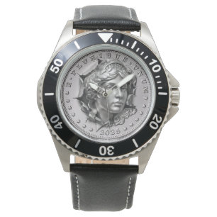 Reloj De Pulsera Libertad de plata