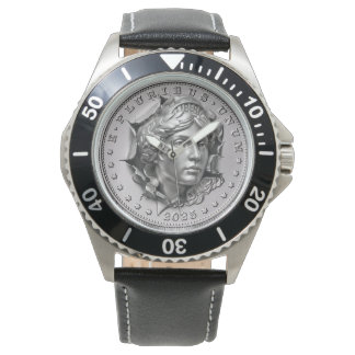 Reloj De Pulsera Libertad de plata