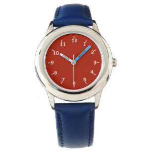 Reloj De Pulsera Libertad Roja