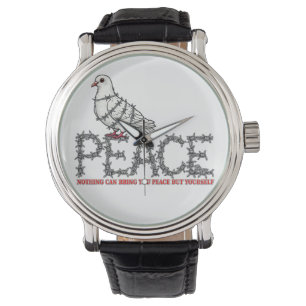 Reloj De Pulsera Libertad y paz