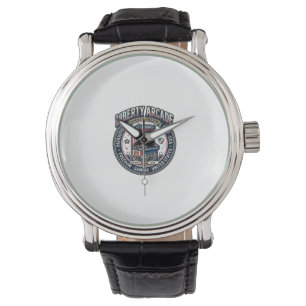 Reloj De Pulsera Liberty Arcade Patriótico Patriótico Arcade Gamer