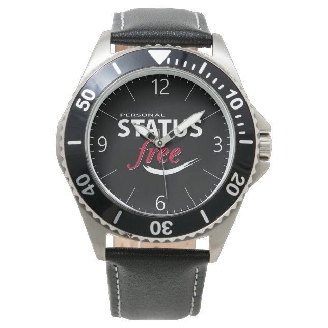 Reloj De Pulsera Libre de estatus (Anverso)