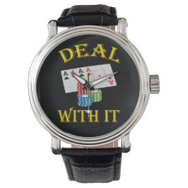 Reloj De Pulsera Lidiar con It Poker Watch