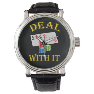 Reloj De Pulsera Lidiar con It Poker Watch