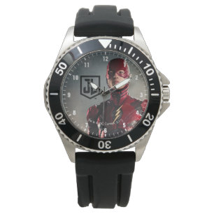 Reloj De Pulsera Liga de la Justicia  El Flash En Battlefield