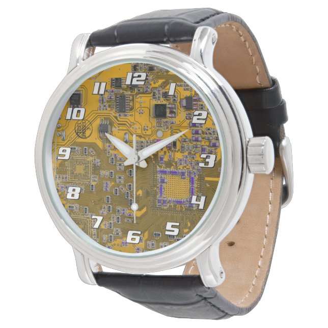 Reloj De Pulsera Light Orange PCB Circuit Board Design for IT Pros (Angular)