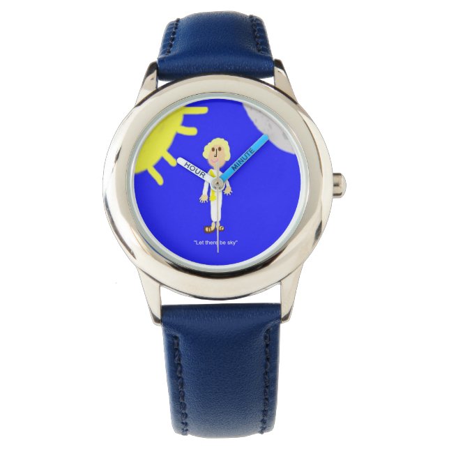 Reloj De Pulsera Lil Litany Creation Day Two Sky (Anverso)