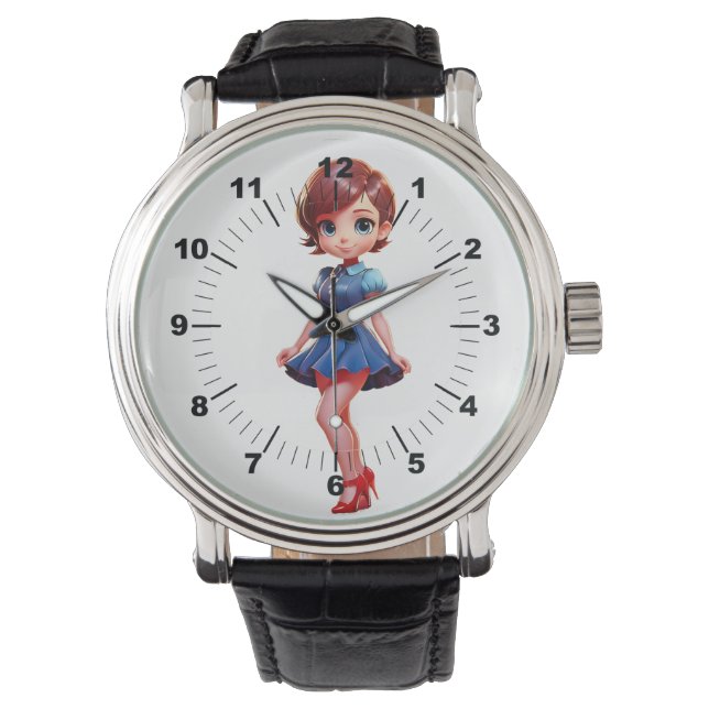 Reloj De Pulsera Lil Miss Dynamite (Anverso)