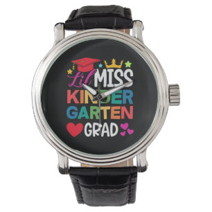 Reloj De Pulsera Lil Miss Kindergarten Grad Prek Graduación