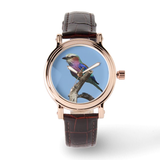 Reloj De Pulsera Lilac Breast Roller Watch (Anverso)