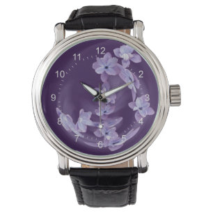 Reloj De Pulsera Lilac en círculo