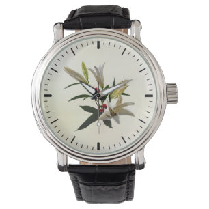 Reloj De Pulsera Lilies y Berries