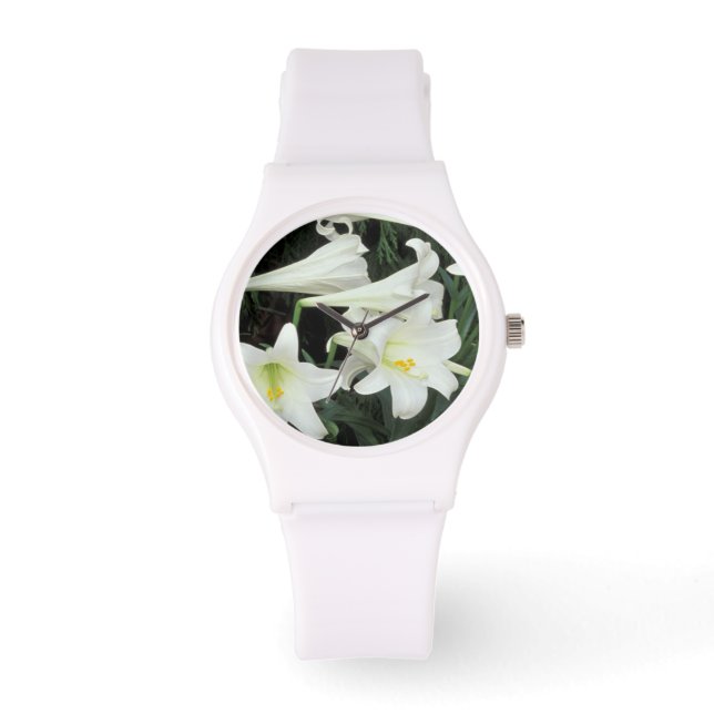 Reloj De Pulsera Lily de Pascua (Lilium regale) (Anverso)