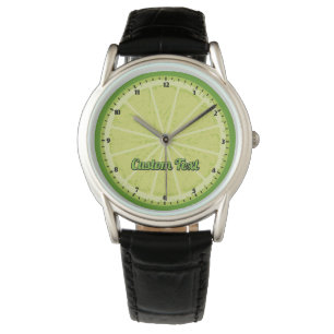 Reloj De Pulsera Lime Slice
