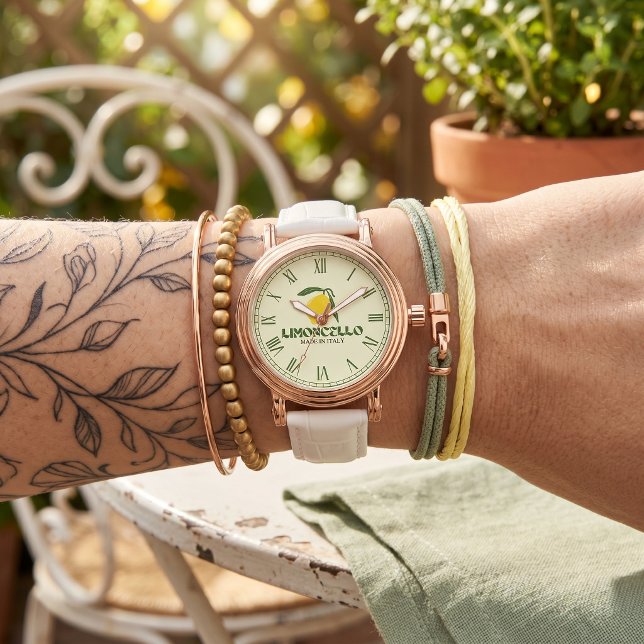Reloj De Pulsera Limoncello (Subido por el creador)