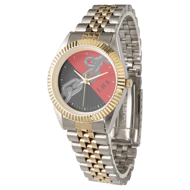 Reloj De Pulsera Lincoln High School eWatch, Juventud, Hombres, Muj (Angular)