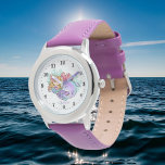 Reloj De Pulsera linda playa de sirena delfín añadir nombre<br><div class="desc">linda playa de sirena delfín añadir nombre Watch</div>