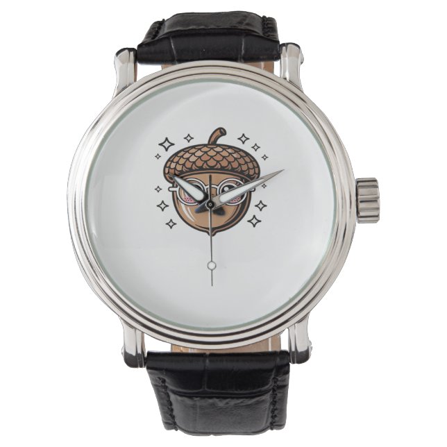 Reloj De Pulsera lindo acorn Classic T-Shirt (Anverso)