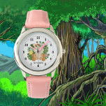 Reloj De Pulsera lindo pequeño giraffe añadir nombre<br><div class="desc">lindo pequeño girafa añadir nombre Watch</div>