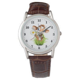 Reloj De Pulsera lindos amantes de las vacas animales Watch