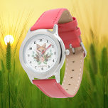 Reloj De Pulsera lindos niños amantes de zorros agregar nombre<br><div class="desc">lindos niños amantes de zorros agregar nombre Watch</div>
