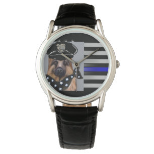 RELOJ DE PULSERA LÍNEA AZUL DELGADA
