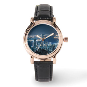Reloj De Pulsera Línea costera   Isla de Hong Kong, Asia
