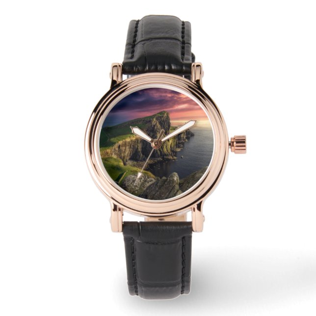 Reloj De Pulsera Línea costera | Isla de Skye, Escocia (Anverso)