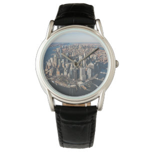 Reloj De Pulsera Línea costera   Manhattan, Nueva York