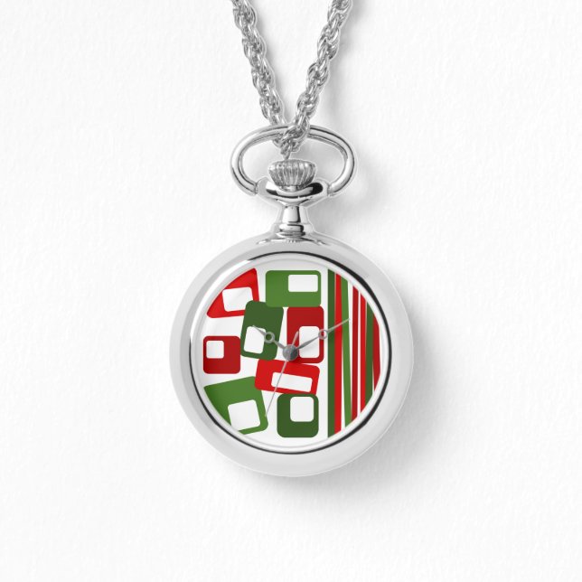 Reloj De Pulsera Líneas y Rectángulos (Anverso)