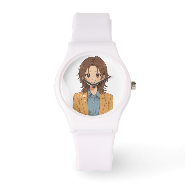 Reloj De Pulsera LingOrm, Orm Kornaphat Anime Illustration (Anverso)