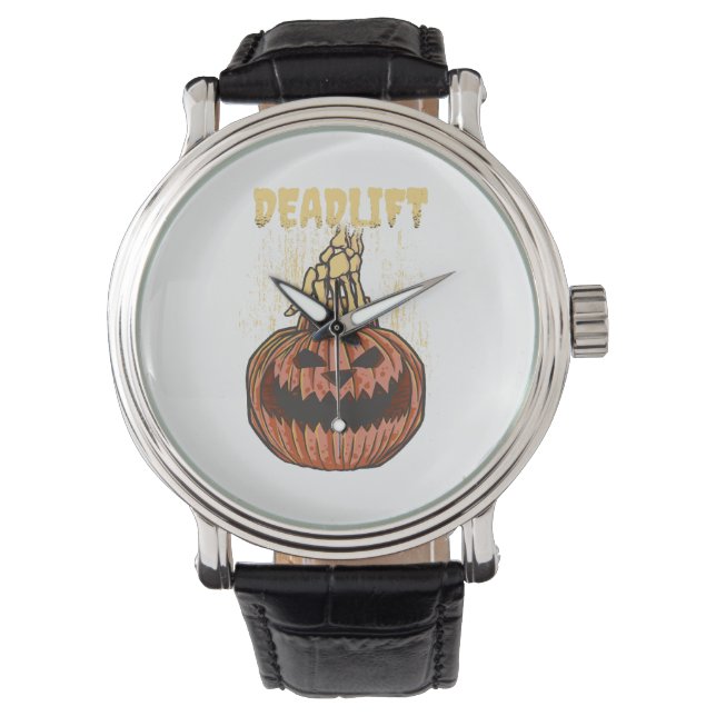 Reloj De Pulsera Linterna de Halloween (Anverso)