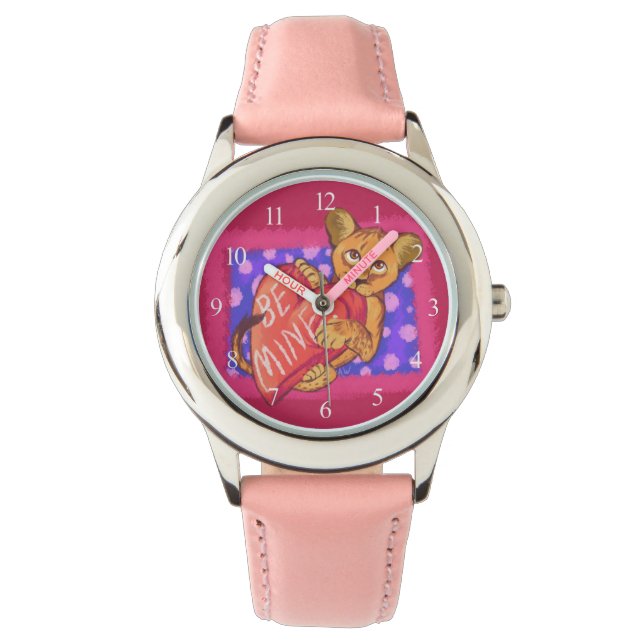 Reloj De Pulsera Lion Cub Valentine (Anverso)